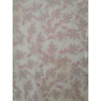 China Small Floral Tulle Mesh Colored Embroidered Lace Fabric By The Yard factory