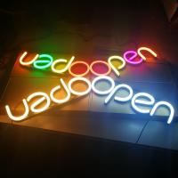 China Outdoor Flexible Waterproof RGB Acrylic Sign Flex LED Neon Sign Custom Signs Letter Advertising factory