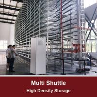 Quality Multi Shuttle System Automated High Density Storage Radio Shuttle Pallet Racking for sale