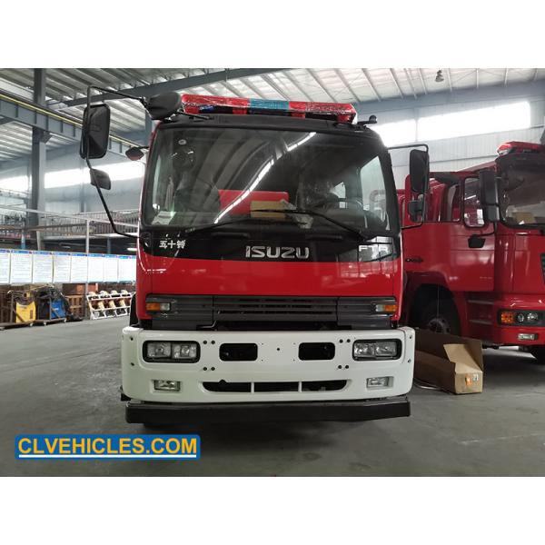 Quality F Series 205hp ISUZU Fire Fighting Truck Fire Extinguisher Service Truck 4x2 for sale