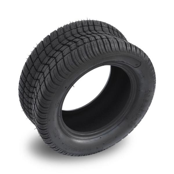 Quality Golf Cart 205/50-10 Street Tires Compatible with 10 Inch Wheels - No Lift for sale