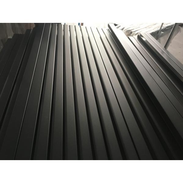 Quality Black Anodized Powder Coating aluminum frame extrusions for Roof Rack for sale