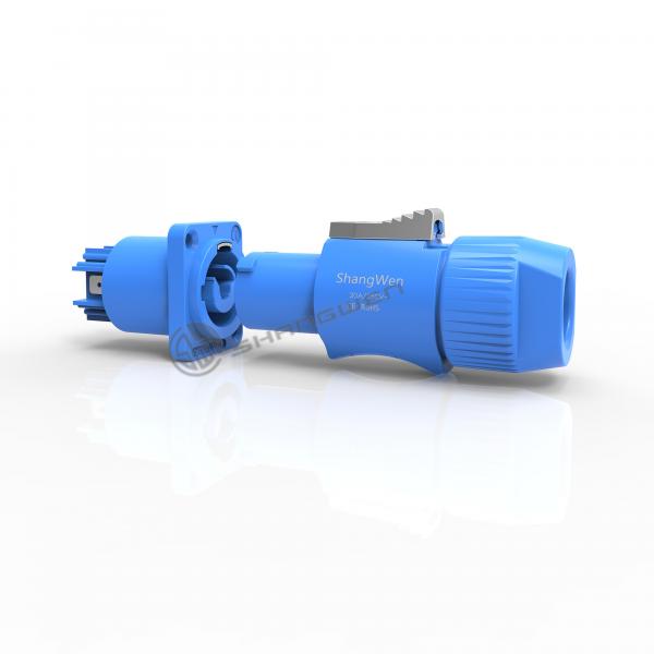 Quality 3 Conductor Circular Electrical Connector 250V 20A Power Connector Female for sale
