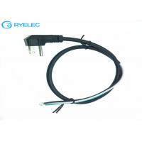 China US 3 Pin Plug 220V AC Power Cable With Stripped Tinned End AC Power Cord Type factory