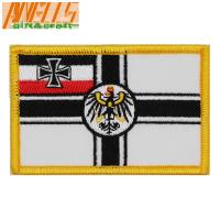 China German Flag Iron-on Patch Germany Sew On Bundesadler Embroidered Deutschland Flagge Patch factory