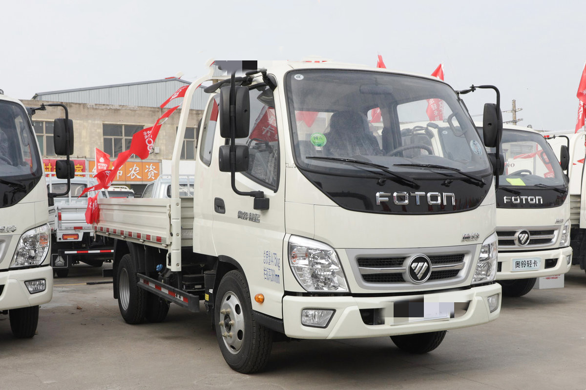 China Used Truck Dump 132hp Light Dump Truck 4x2 New Tipper Tipping Left Hand Drive Foton Trucks factory