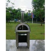 China 304S Stainless Steel Wood Fired Pizza Oven 70cm Outdoor Stainless Steel Pizza Oven factory