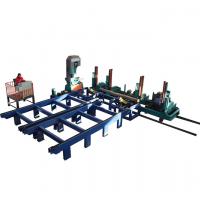 China Wood cutting vertical woodworking band saw machine band sawmills with carriage factory