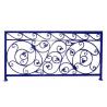 China Carbon Expanded Steel Cast Iron Fence Classical Power Coated Used For Road factory