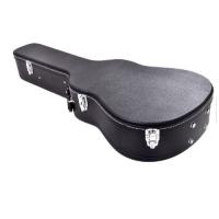 China High end 41inch acoustic guitar case ,wooden guitar case hard factory