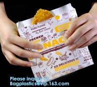 China snack paper bag, snack bag, deli bag, deli paper bag, deli wrap bag, wrapping paper bag,fast food lunch bag, hot dog bag factory