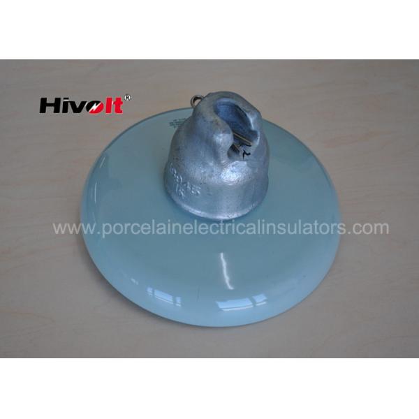Quality Grey / Brown / White Suspension Type Insulators , Porcelain Disc Insulator With CE / SGS for sale
