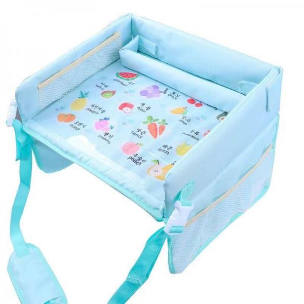 Quality Polyester Baby Car Tray Plates Kids Drink Table Car Seat Child Cartoon Toy for sale