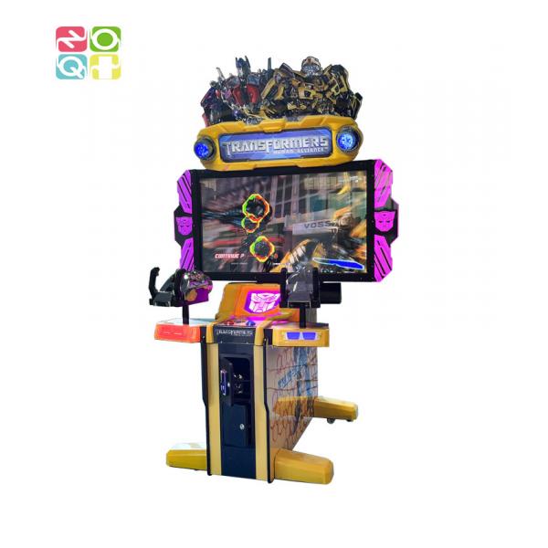 Quality Transformers 2P Gun Shooting Arcade Machine With 55 Inch LCD for sale