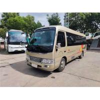 China 11 Seater Second Hand Toyota Coaster Mini Bus With Manual Transmission factory