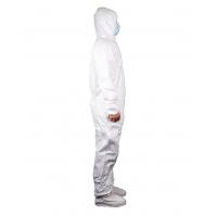 China Paint Spray Hospital Waterproof Medical MP Coverall With Hood And Elastic Wrist for sale