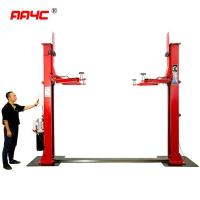 China Two Post Floor Plate Auto Lift Car Truck Lift Hoist Base Plate Hydraulic Wash Portable Car Lift Crane factory