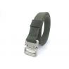 China Army Green Polyester Webbing Belt / Men Waist Belt With Plastic Buckle factory