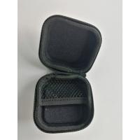 China customized mini portable waterproof travel leather PU EVA earphone case pouch bag hard shell zipper case factory