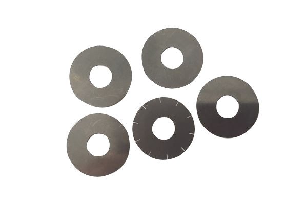 Quality Carbon Steel Shock Absorber Components Stamping Discs HRB60-85 Hardness for sale
