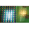 China Cyan / red / blue diffraction 3d fireworks glasses lense for travel site factory