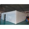 China White Advertising Airtight Inflatables Cube Tent For Big Event Occasion factory
