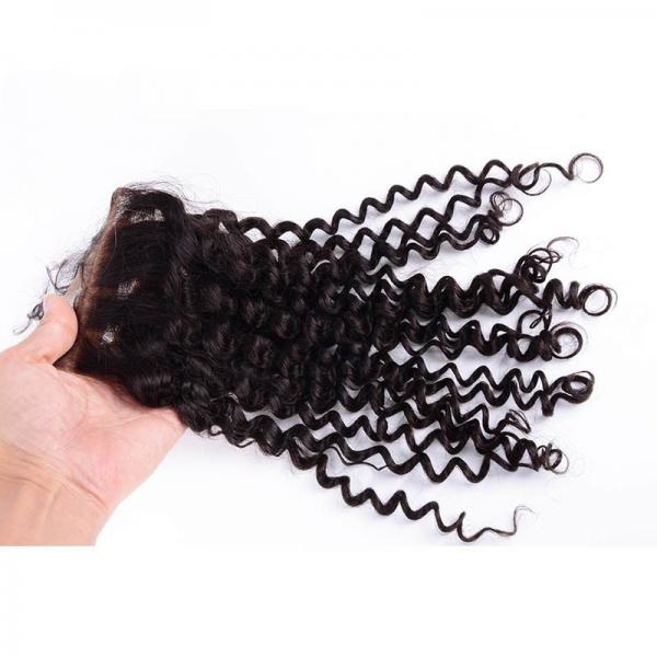 Quality Peruvian Kinky Curly Human Hair Lace Front Wigs Non Processed Full Length for sale