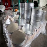 Quality 1050 O-H112 Round Aluminum Sheet Plate Disc Thickness 1mm Mill Finish for sale