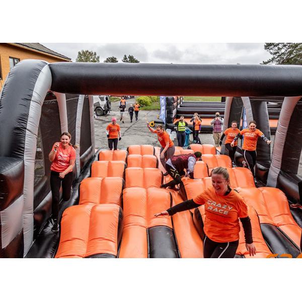Quality Brazil Successful Case Outdoor Obstacle Course Inflatable 5k Obstacle for Adult for sale