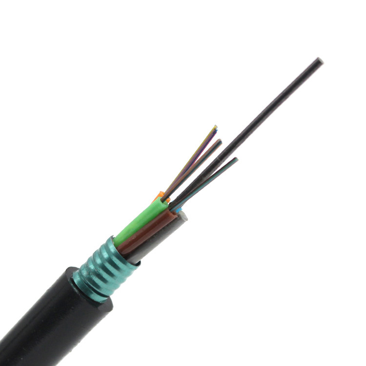 China Underground 48 Core Outdoor Fiber Optic Cable GYTS Optical Cable for sale