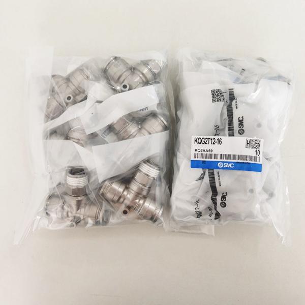 Quality KQG2T12-16 Pneumatic Tee Fitting Connectors Casting Union Tee Fitting for sale