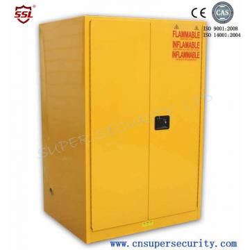 Quality 2 Door Vented Laboratory Locking Metal Flammable Storage Cabinet For Liquid for sale