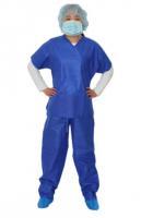 China Patient Disposable Scrub Suits Eco Friendly For Medical Safety Protective factory