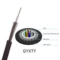 China China GYXTY Central Loose Tube Outdoor Aerial and Duct G657A SM Fiber Optic Cable Wire factory