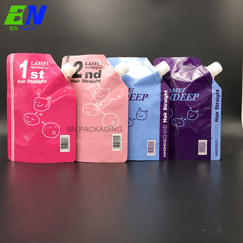 China Health And Safety Aluminum Foil Liquid Sachet Jelly Juice Packaging Pouch Spout Doypack Bags 250 Ml factory