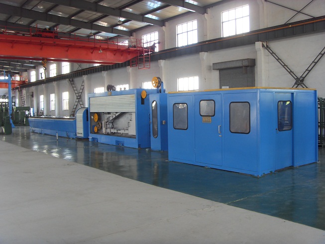 China Copper Rod Continuous Casting Machine And Rolling Production Line Copper Extrusion Machine factory