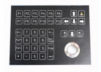 China OMRON Switch Computer Mouse Trackball Industrial Membrane Keyboard 38 Keys factory