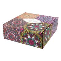 China OEM Colorful Candle Gift Box Packaging Glossy Lamination factory
