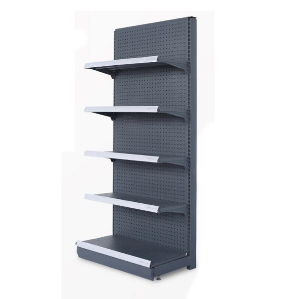 Quality Metal Free Standing Pegboard Display Supermarket For Snacks for sale