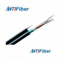 China Waterproof Fiber Optic Data Cable , 2-144 Cores Fibre Optic Lead GYTC8S For Aerial factory