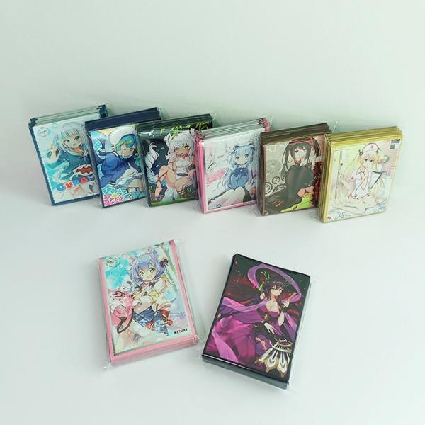 Quality Custom Anime Character Trading Card Sleeve Mtg OPP 66x91mm ISO for sale