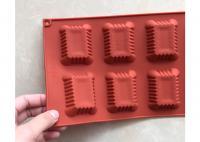 China Environmentally - Friendly Silicone Chocolate Molds Reusable For Oil - Free Baking factory