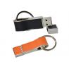 China 64g 2.0 Orange Leather Usb Flash Drive Show Life Brand Fast Speed factory