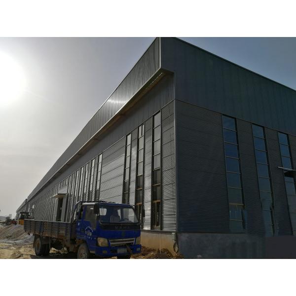 Quality Modern Steel Structure Factory Building With Mezzanine Metal Workshop Constructi for sale