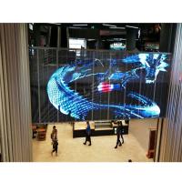 Quality Stable SDK Transparent LED Window Display , Waterproof LED See Through Screen for sale