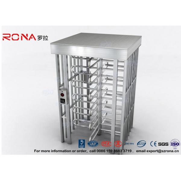 Quality High Safety Pedestrian Turnstile Security Systems Semi-Auto Mechanism Housing With CE Approved Indoor and Outdoor for sale