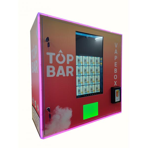 Quality Wall Mounted Mini Electronic Cigarette Vape Vending Machine With Age Recognition for sale