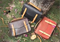China LH-62-3 Handmade Handbags Vintage Briefcase Genuine Leather Ladies Bags factory