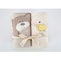 China Sweat Absorbent Baby Receiving Blankets , Baby Boy Swaddle Blankets Grade A factory