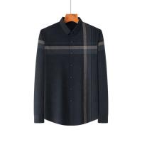 China Long Sleeve Striped Shirts Men Slim Fit Vintage Fashions Autumn Clothing Custom Shirt 2021 factory